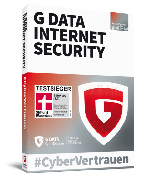 G DATA Internet Security Produktverpackung