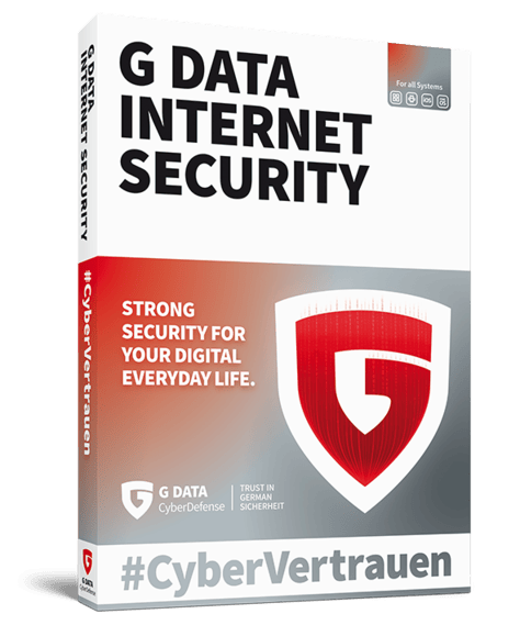 G DATA Internet Security product packaging