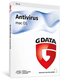 G DATA Antivirus Mac product packaging