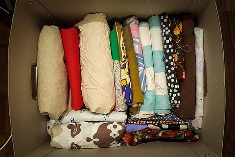 ... mehr als genug für die nächsten Masken.