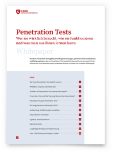 Inhaltsverzeichnis des Whitepapers
