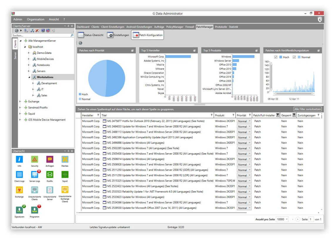 Patch Management Einfach und automatisiert G DATA