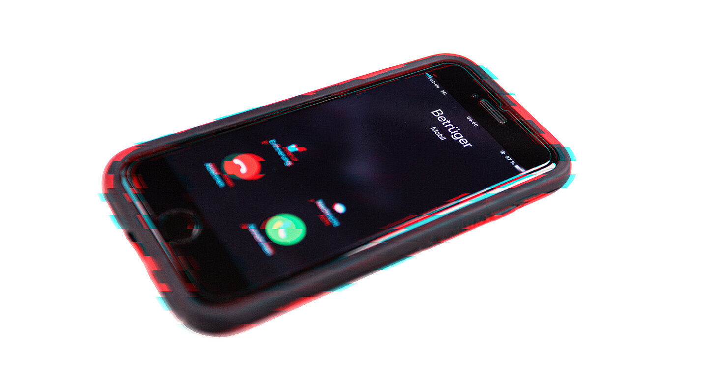 Symbolbild: Betrüger rufen Mobilfunk-Kunden an.
