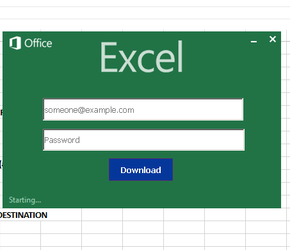 Bestellungs-Mail entpuppt sich als Phishing-Attacke im Excel-Look