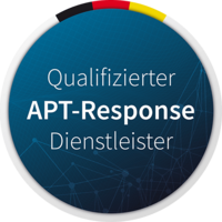 Logo "Qualifizierter APT-Response Dienstleister" des BSI