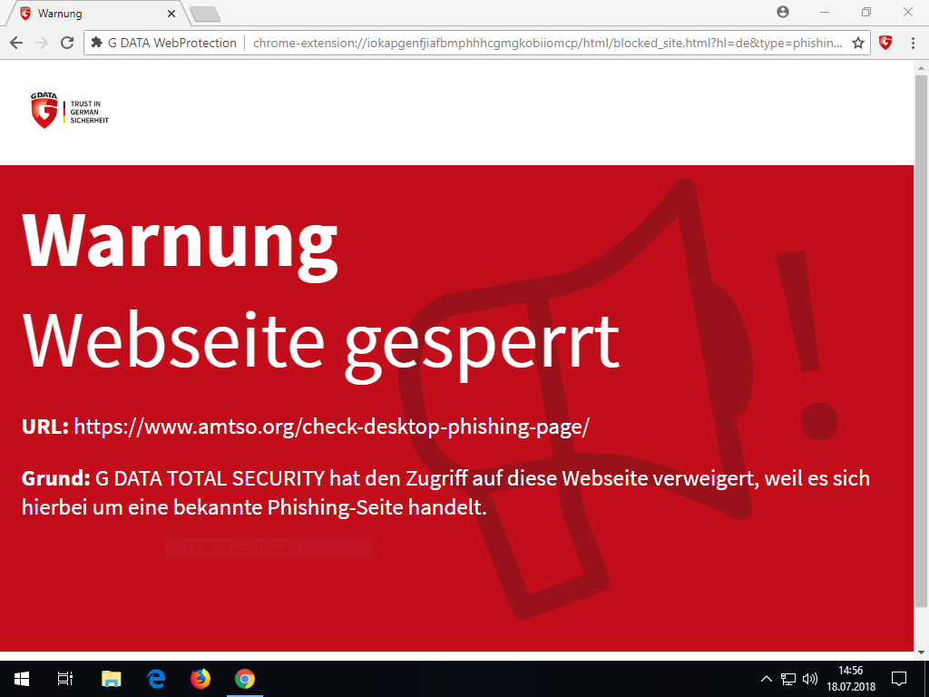 Einrichtung der Browser-Erweiterung für den G DATA Webschutz | G DATA