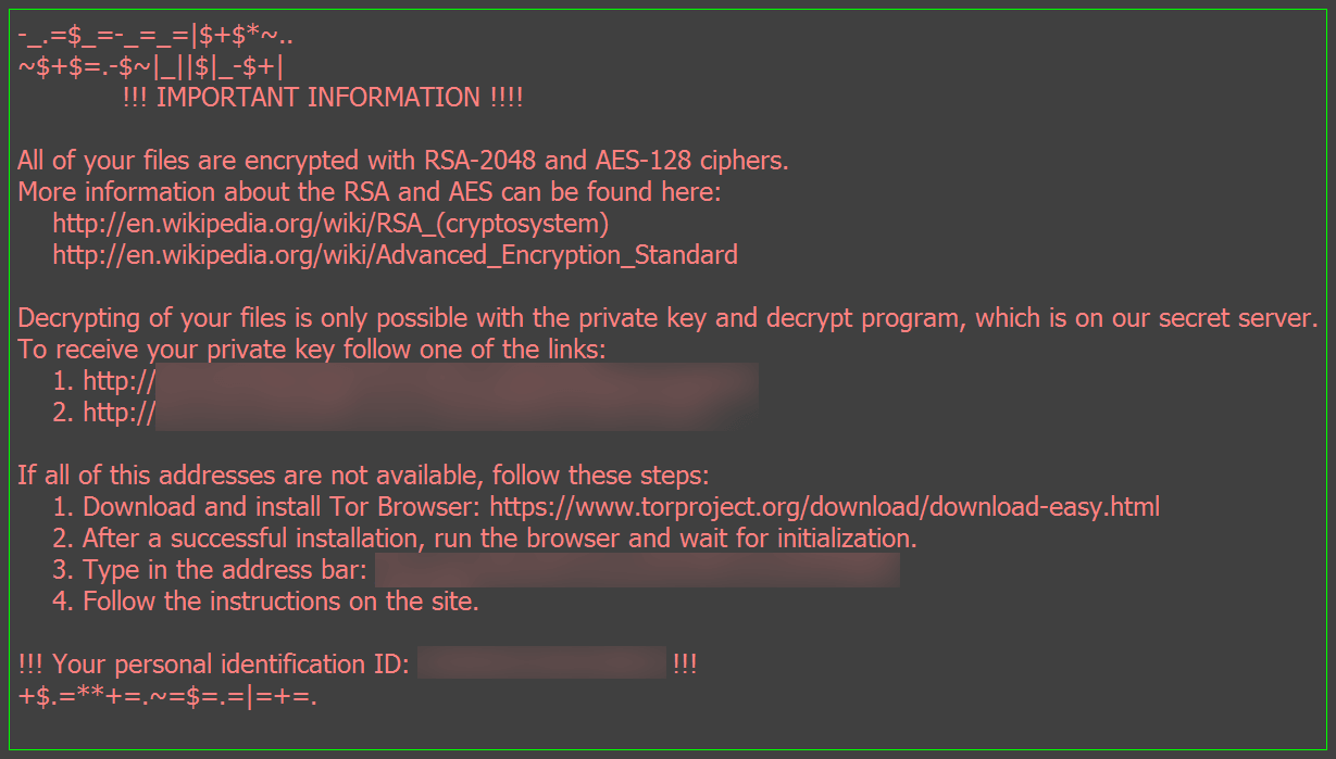 Die Randale des Locky