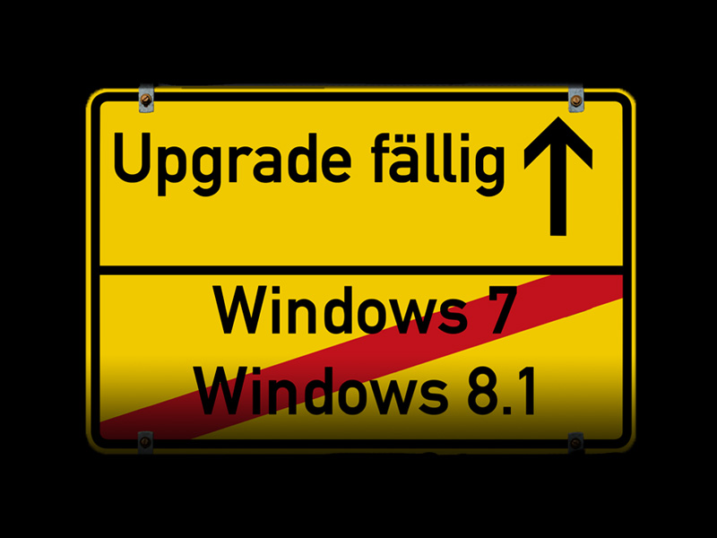 Support für Windows 7 und Windows 8.1 endet heute