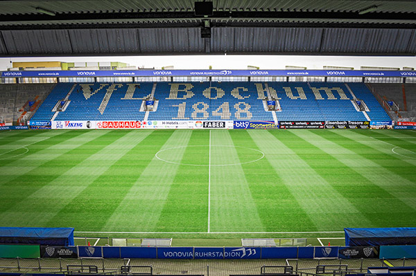 Mit G DATA hat der VfL Bochum 1848 einen wichtigen Partner im Bereich IT-Security gewonnen. Stadion VfL Bochum 1848