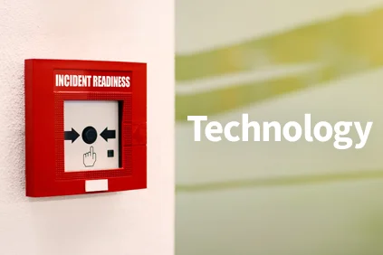 Fire alarm with the heading “Incident Readiness”