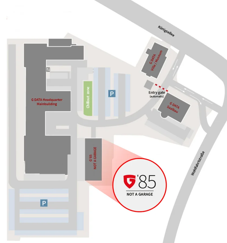 Übersicht des G DATA Campus