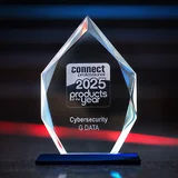 G DATA MXDR gewinnt die Leserwahl im Bereich Cybersecurity. Auszeichnung "product of the year" 2025