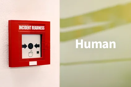 Fire alarm with the heading “Incident Readiness”