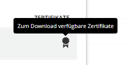 Download Zertifikat