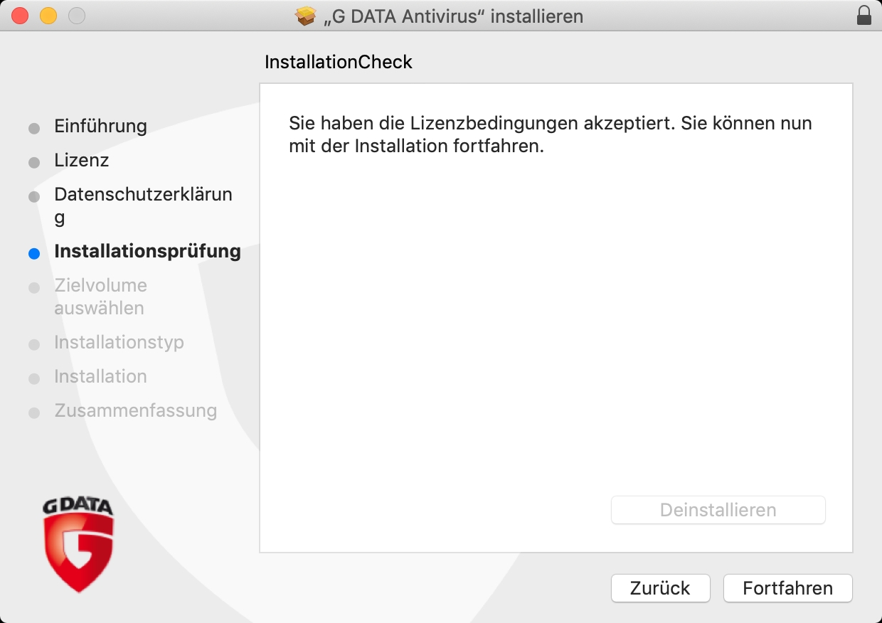 Installationsprüfung