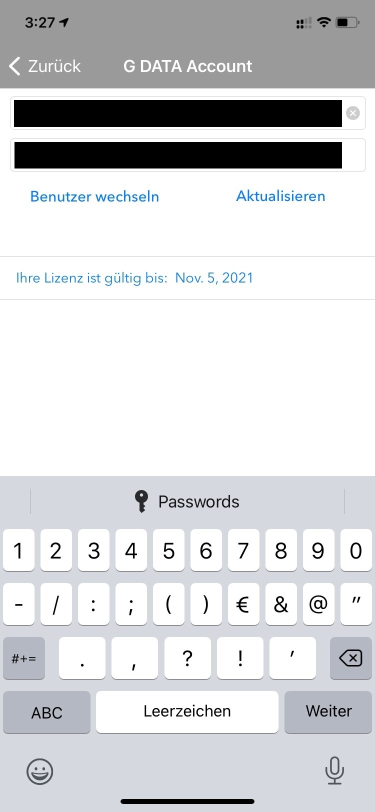 iOS Account