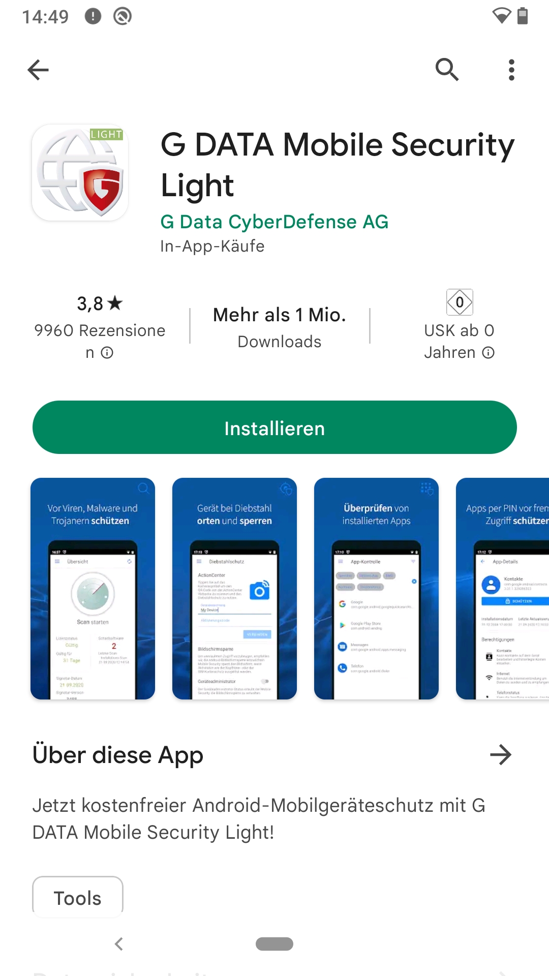 MobSecAndroid Installation Light-Version