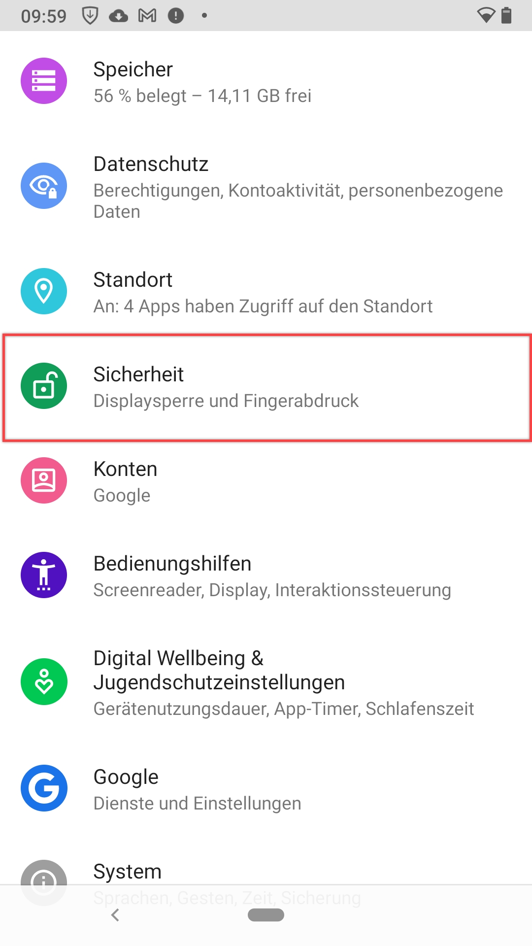 Deinstallation MSA Android