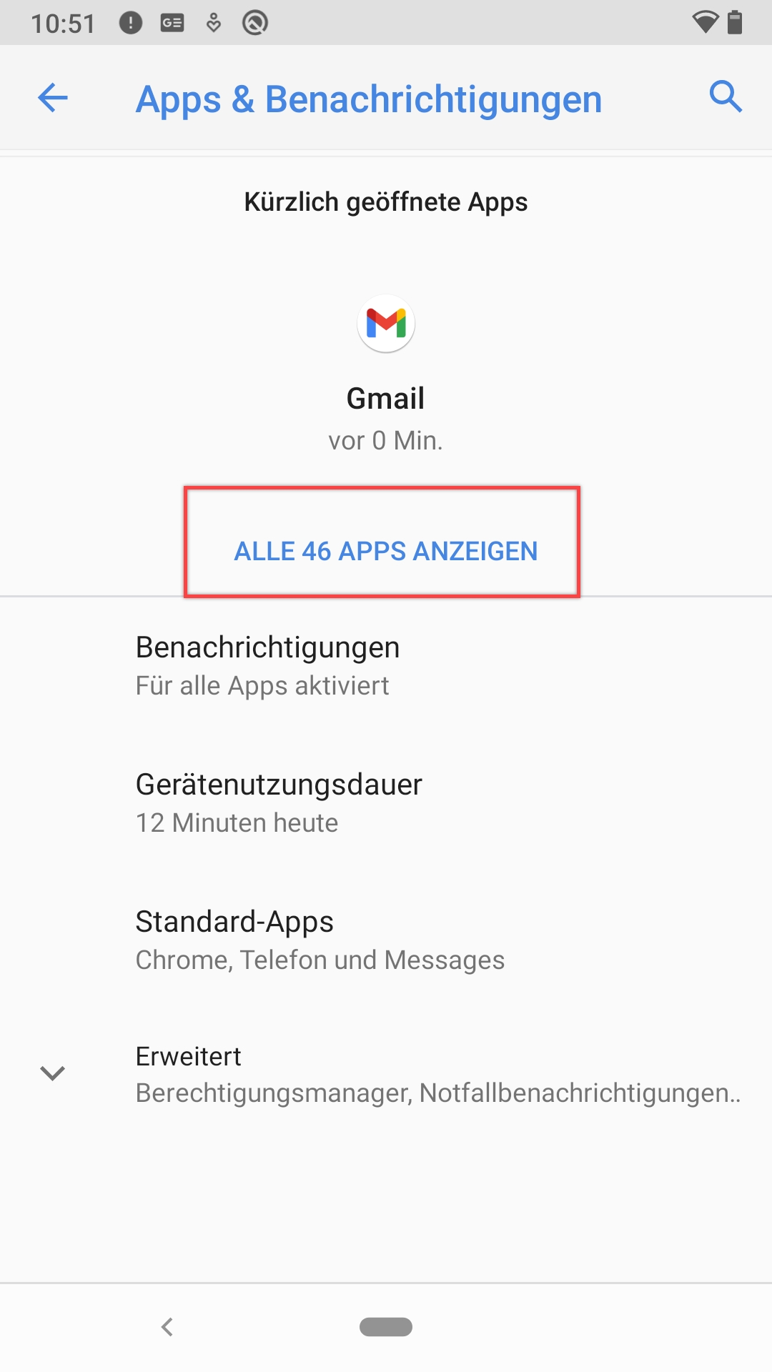 Deinstallation MSA Android