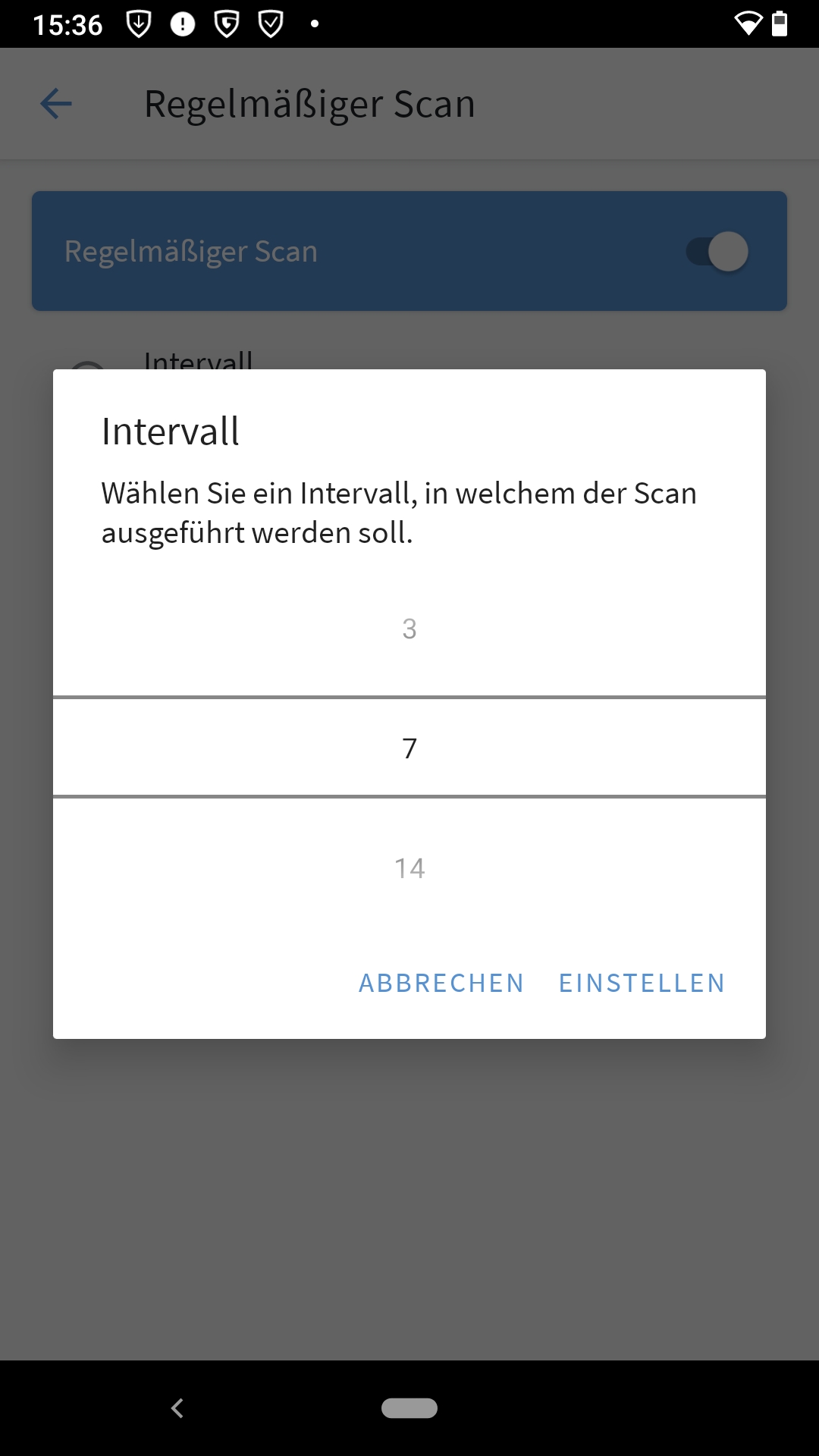 Virenprüfung durchführen