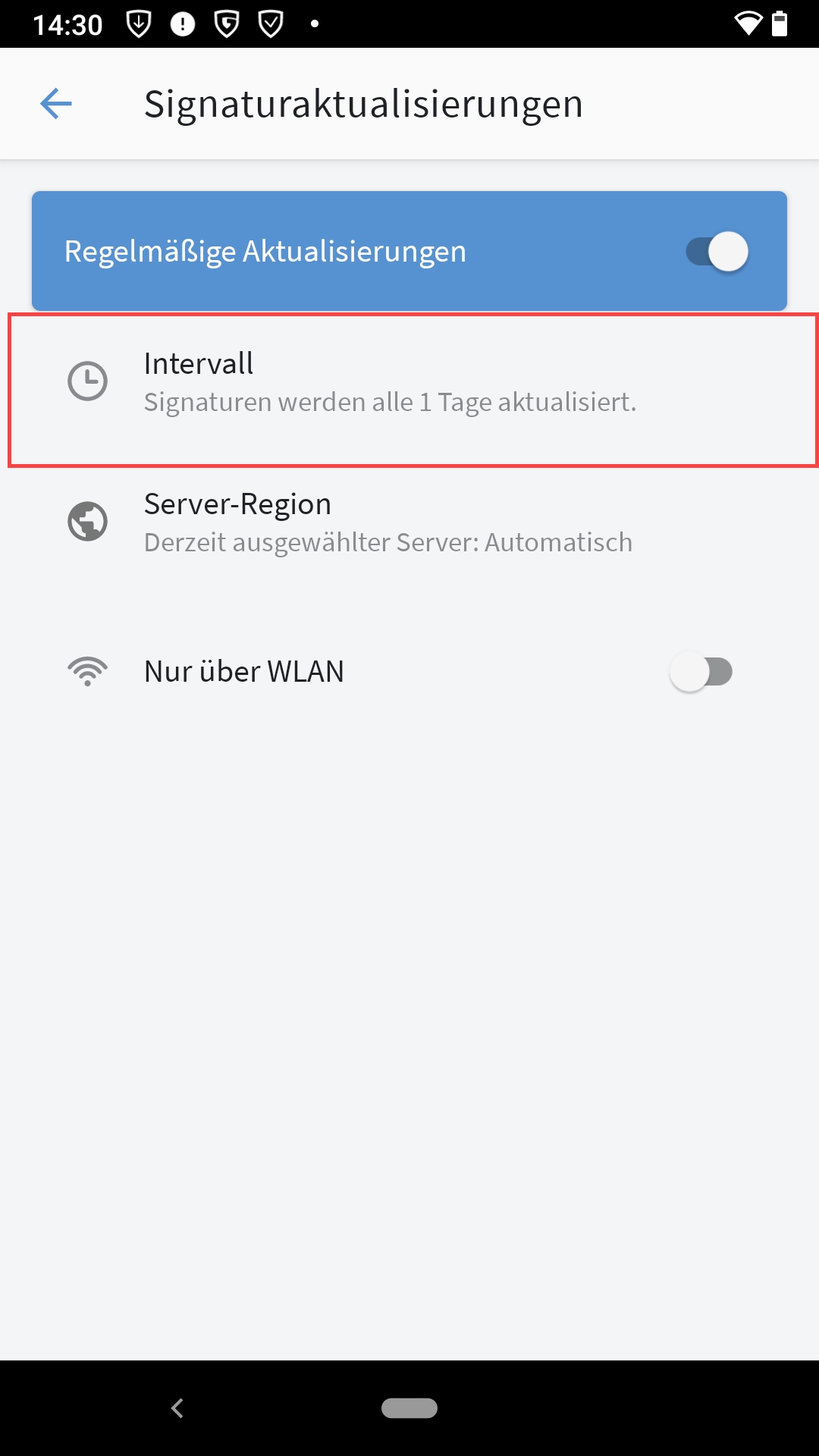 Virenprüfung durchführen