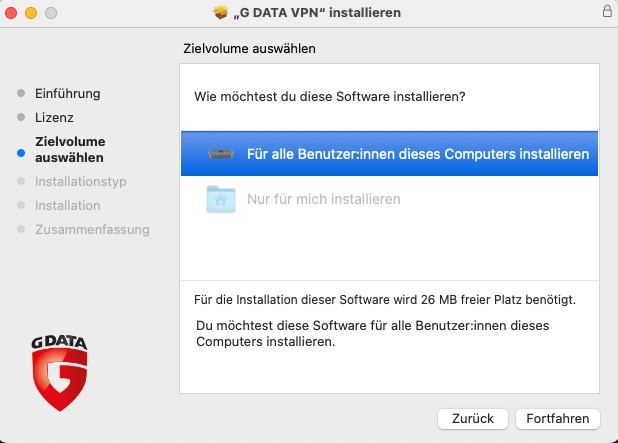 Installationspfad
