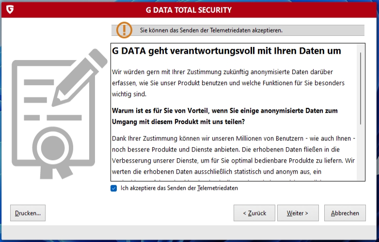 Telemetrie-Daten