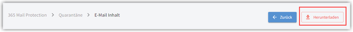 G DATA 365 | Mail Protection E-Mail herunterladen
