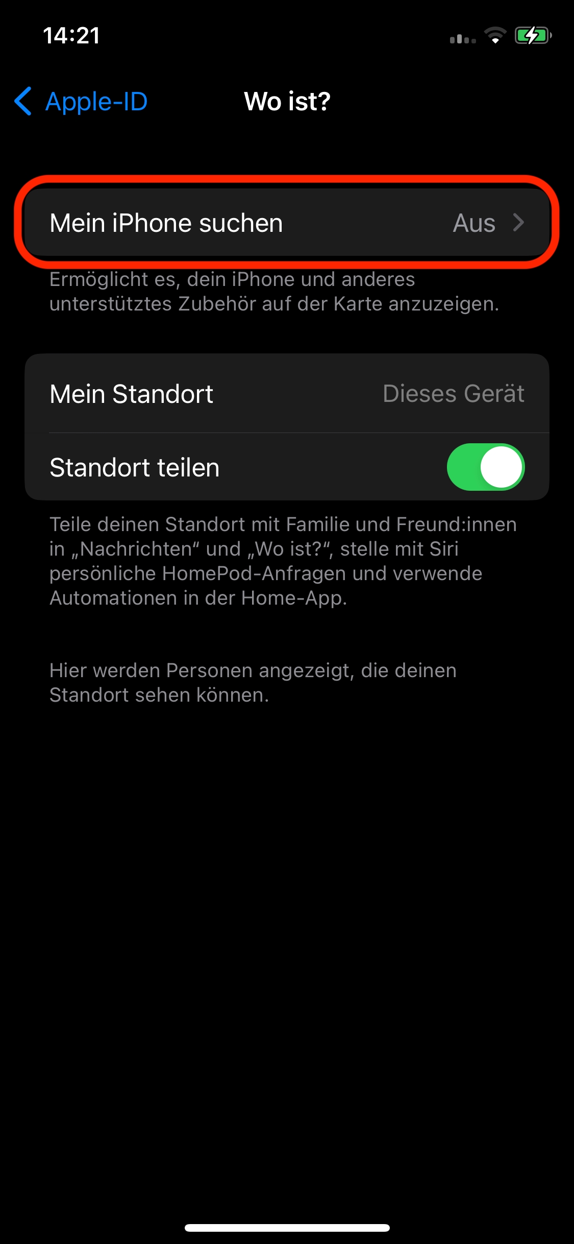 Gerätesuche