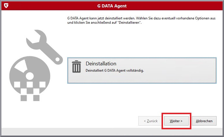Deinstallation