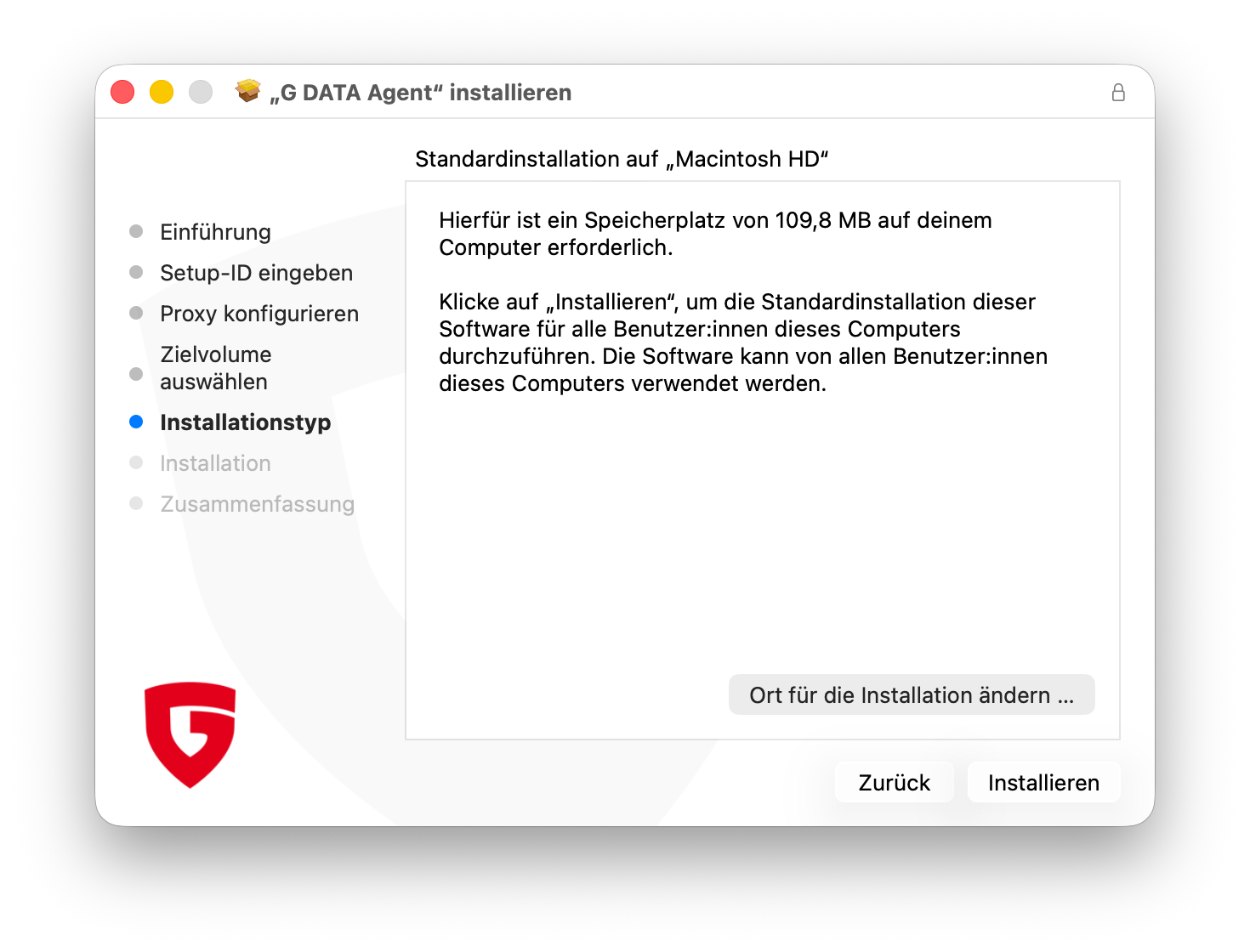 Installationspfad