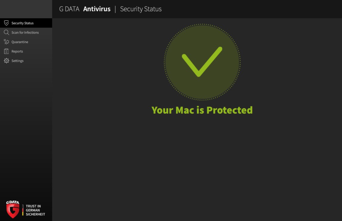 Enter credentials on Mac