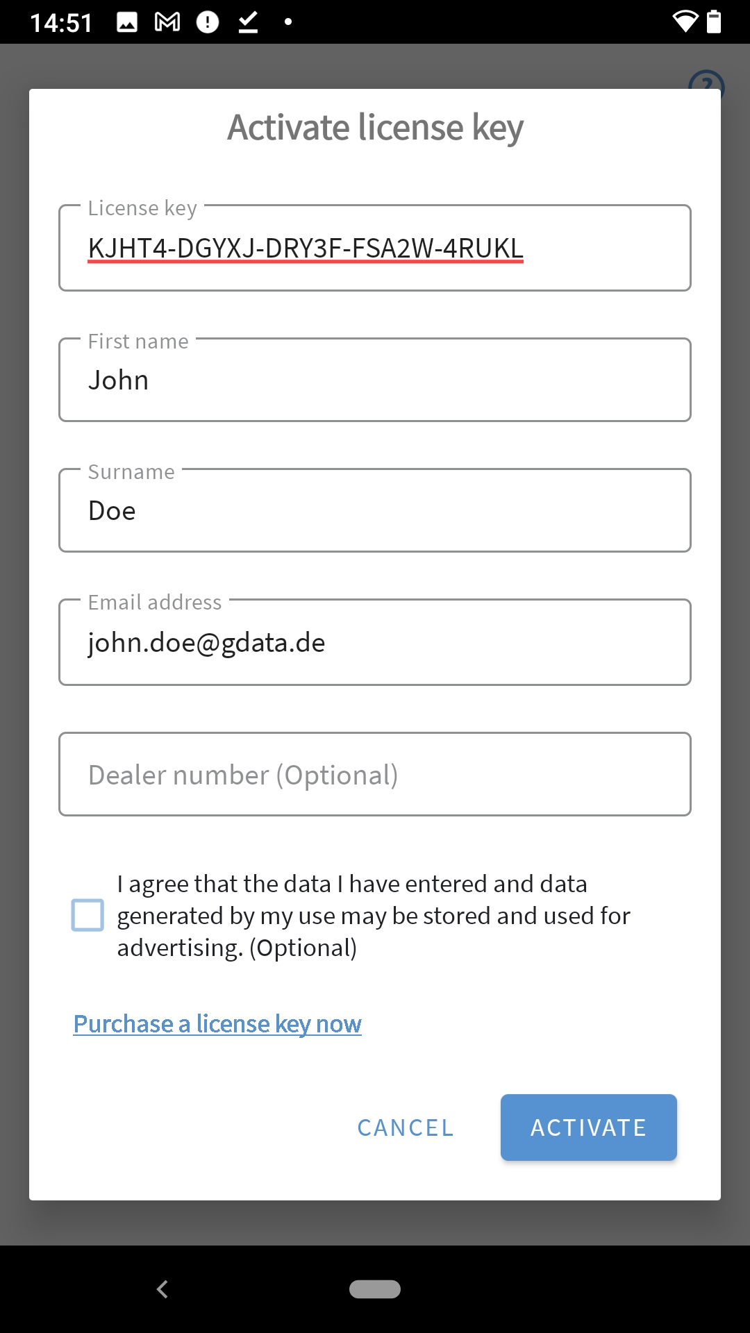 Install premium version APK file
