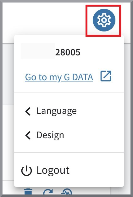 Settings WebPortal
