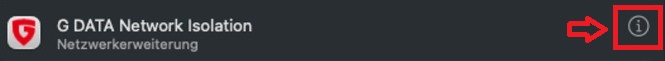 Activar Network Isolation