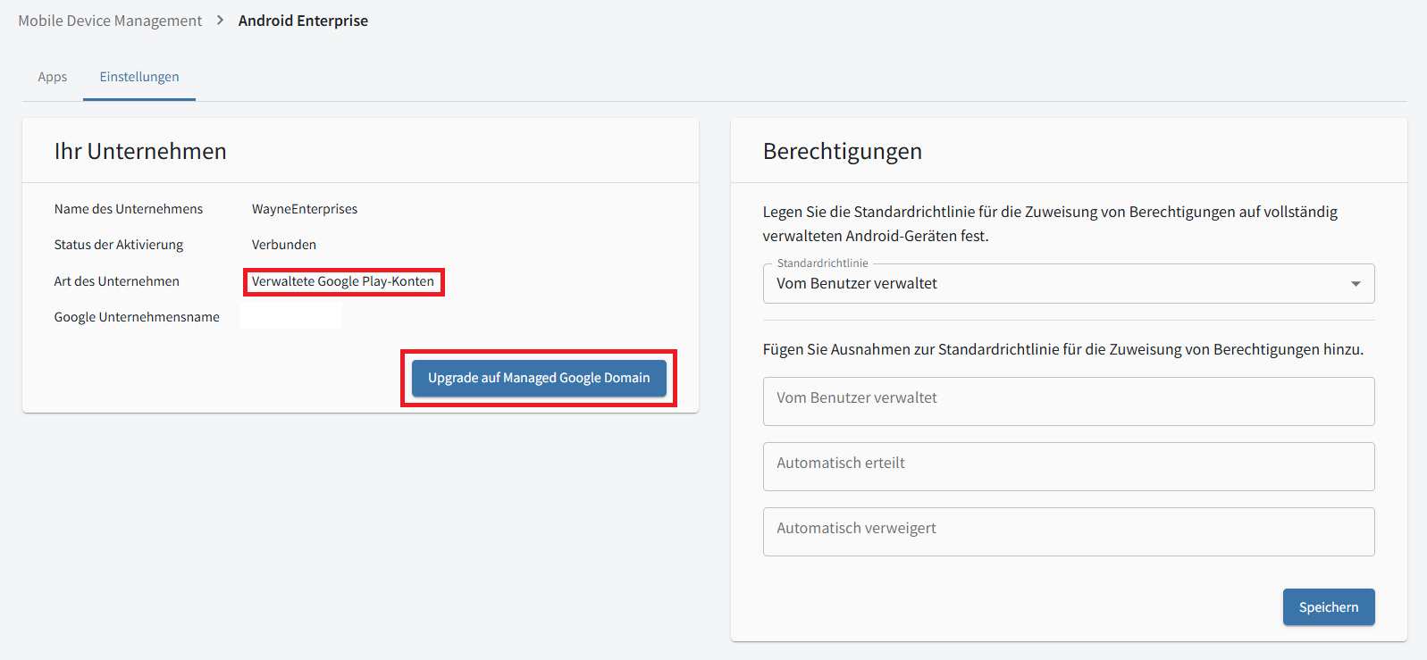 Compte Google privé
