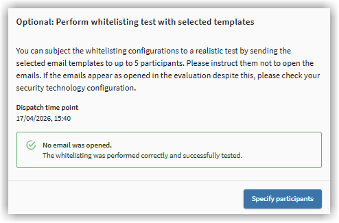 Erfolgreicher Kampagnentest G DATA Phishing Simulation