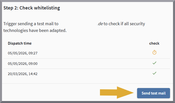 G DATA Phishing Simulation Testmail versenden