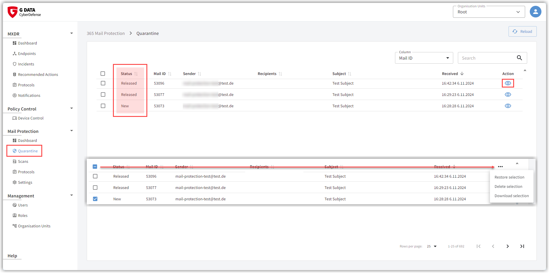 G DATA 365 | Mail Protection