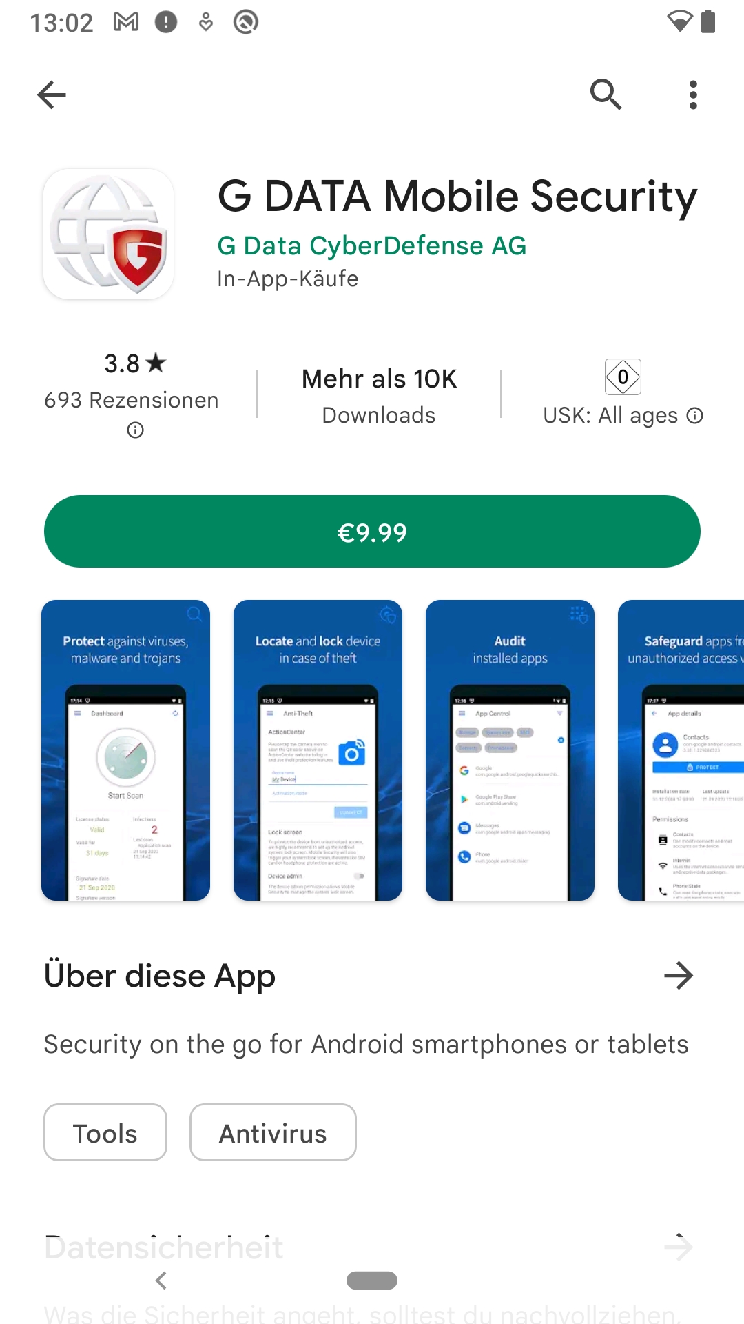MobSecAndroid Installation Premium-Version