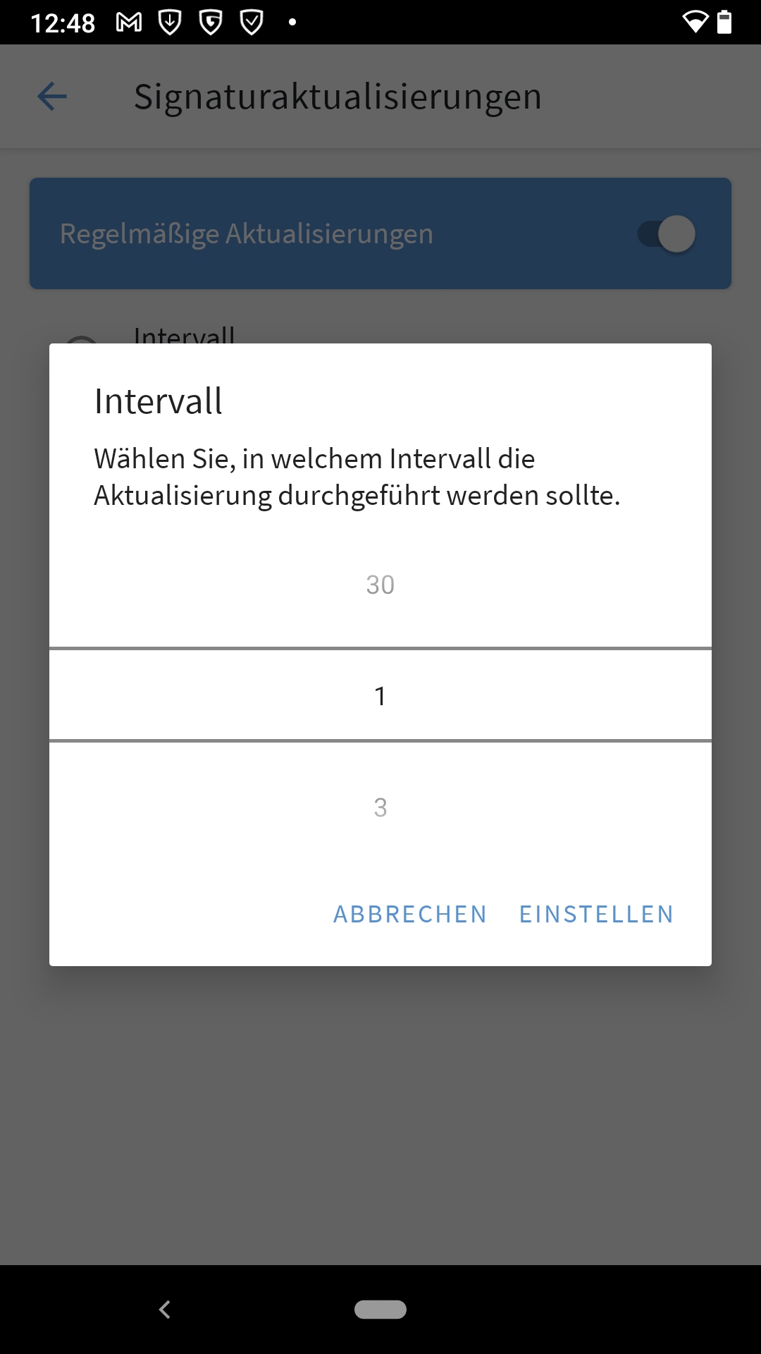Virenprüfung durchführen