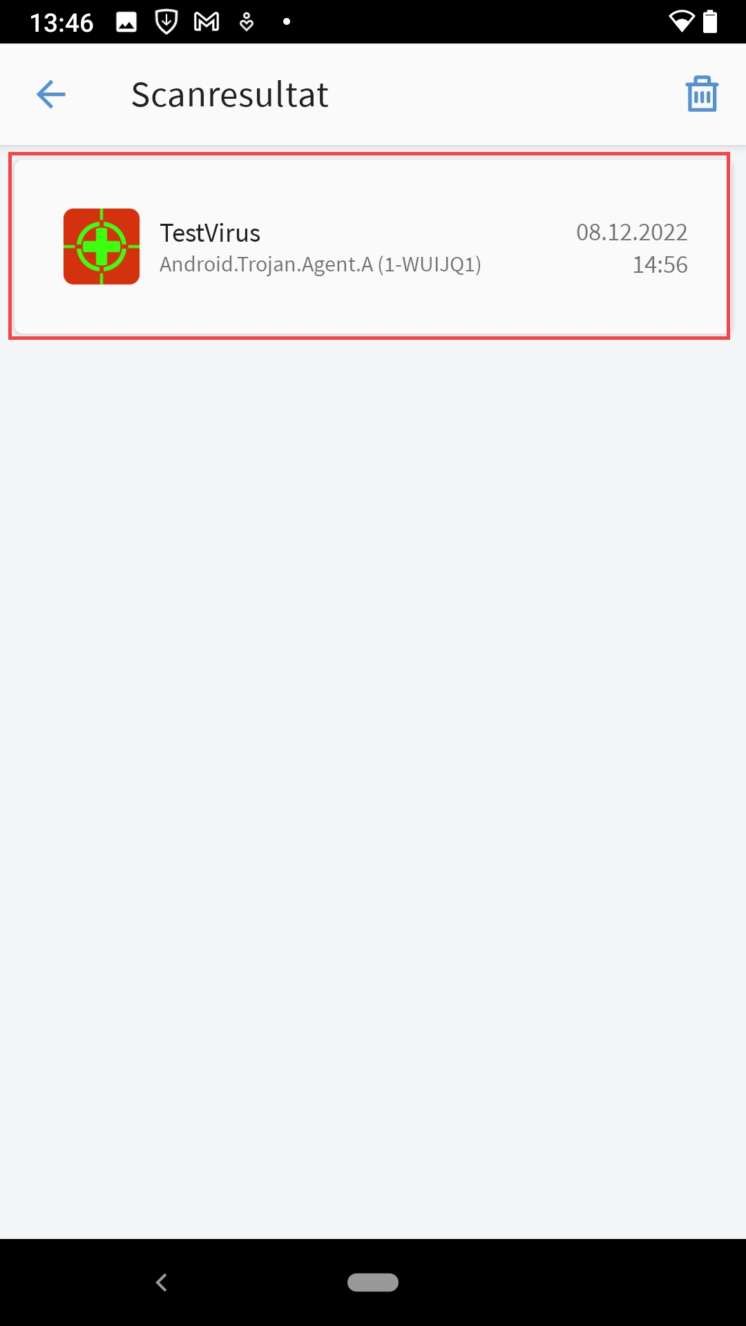 Virus löschen