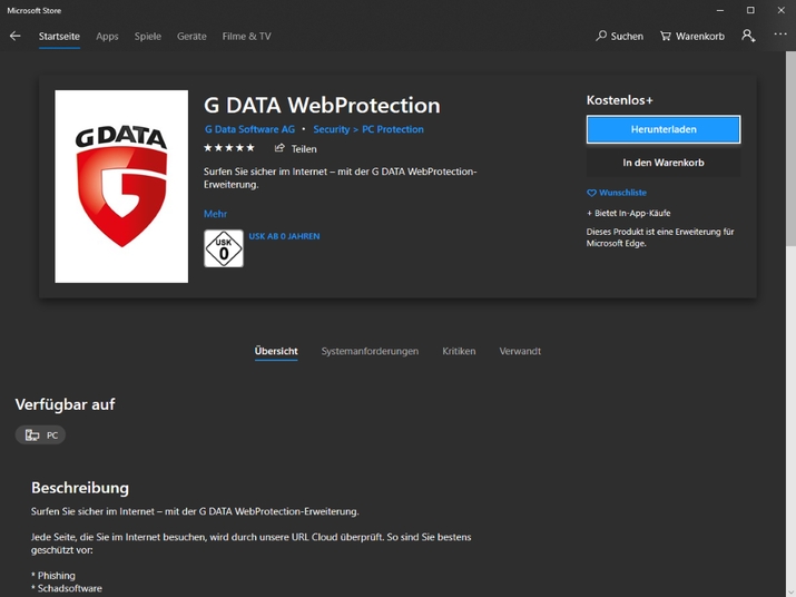 Browser-Webschutz