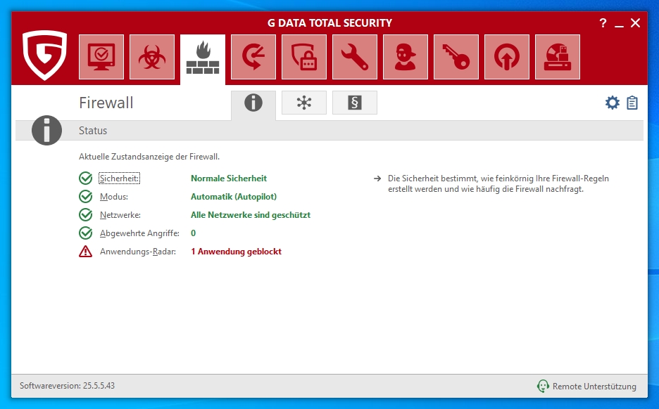 Firewall-Freigabe