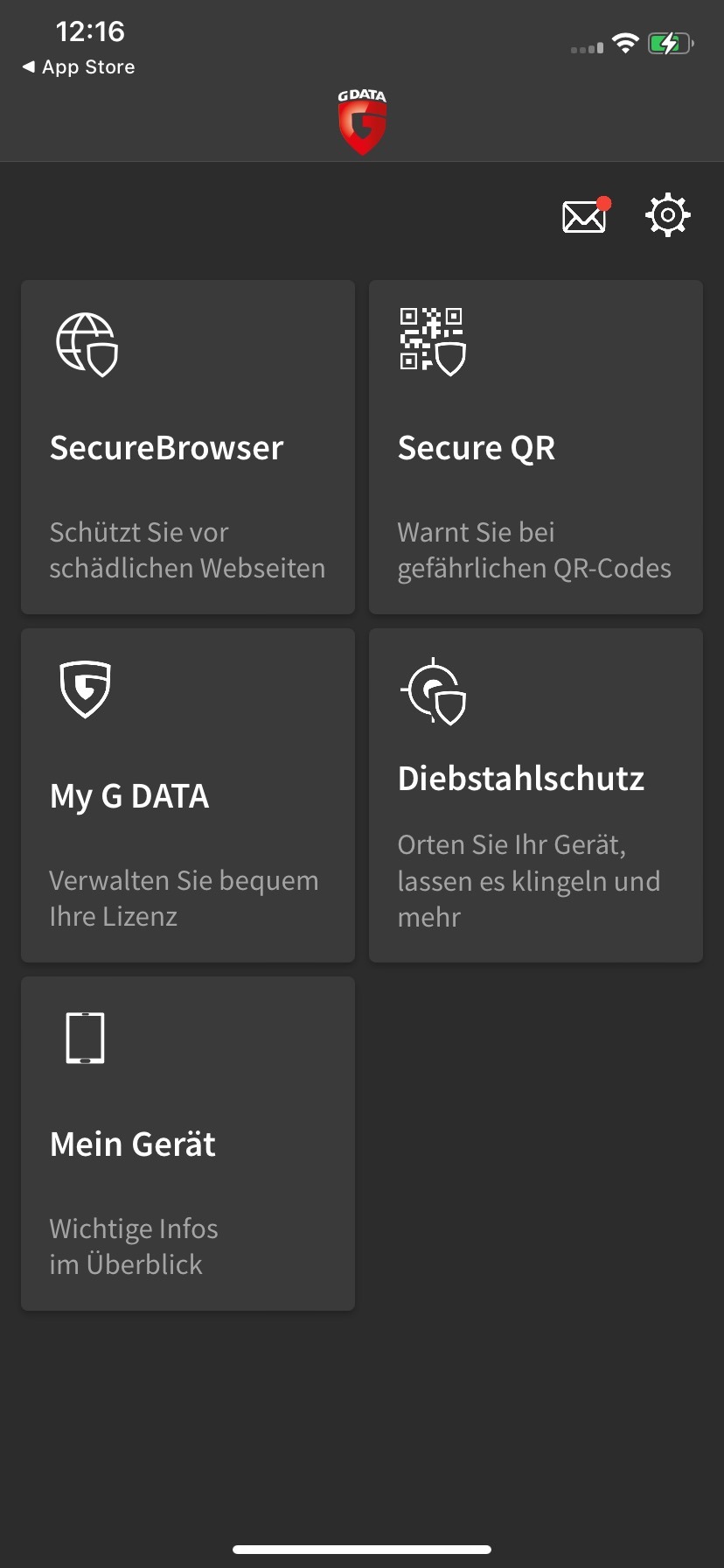 App Überblick