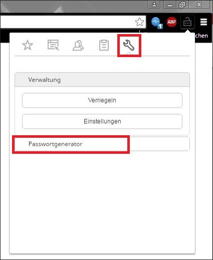 pw manager browser pw generator