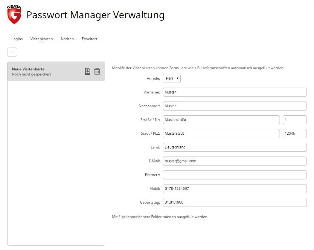 pw manager browser verwaltung 4