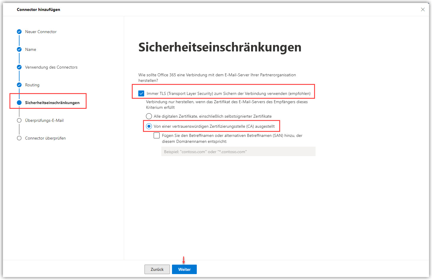 G DATA 365 | Mail Protection TLS