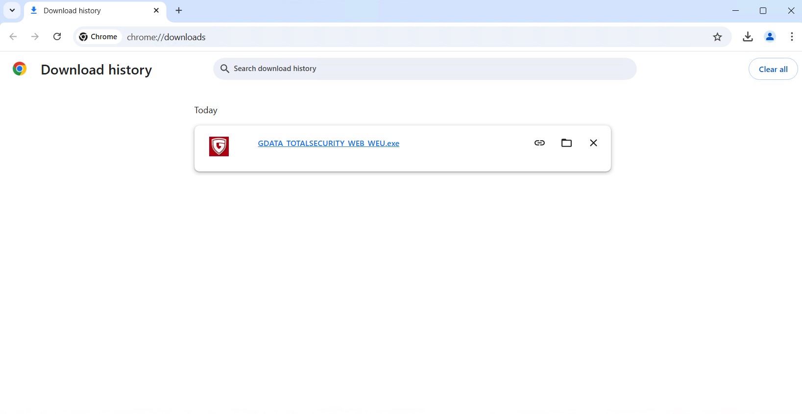 Browser downloads