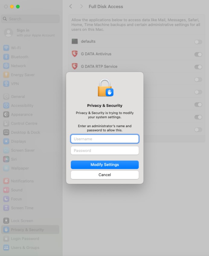 First steps after Mac installation